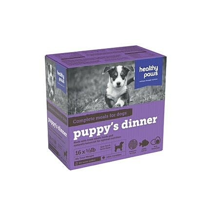 Healthy Paws Dog Complete Dinner Puppy 8lb