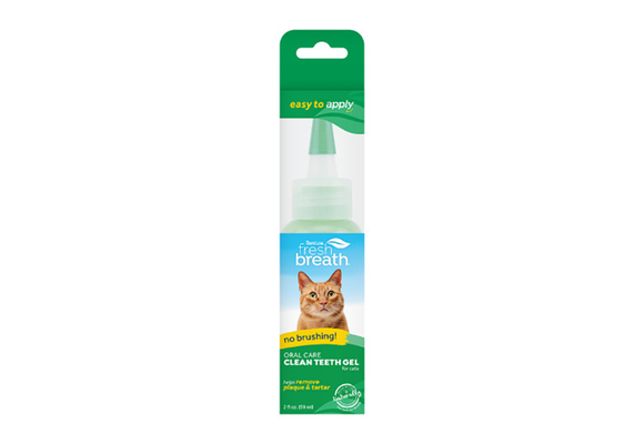 Tropiclean Fresh Breath Clean Teeth Gel Cat 2oz