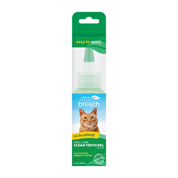 Tropiclean Fresh Breath Clean Teeth Gel Cat 2oz