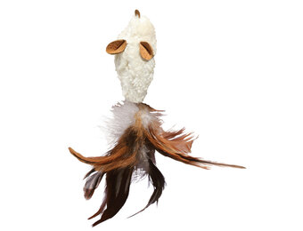 Kong Feather Mouse w/Catnip Refillable