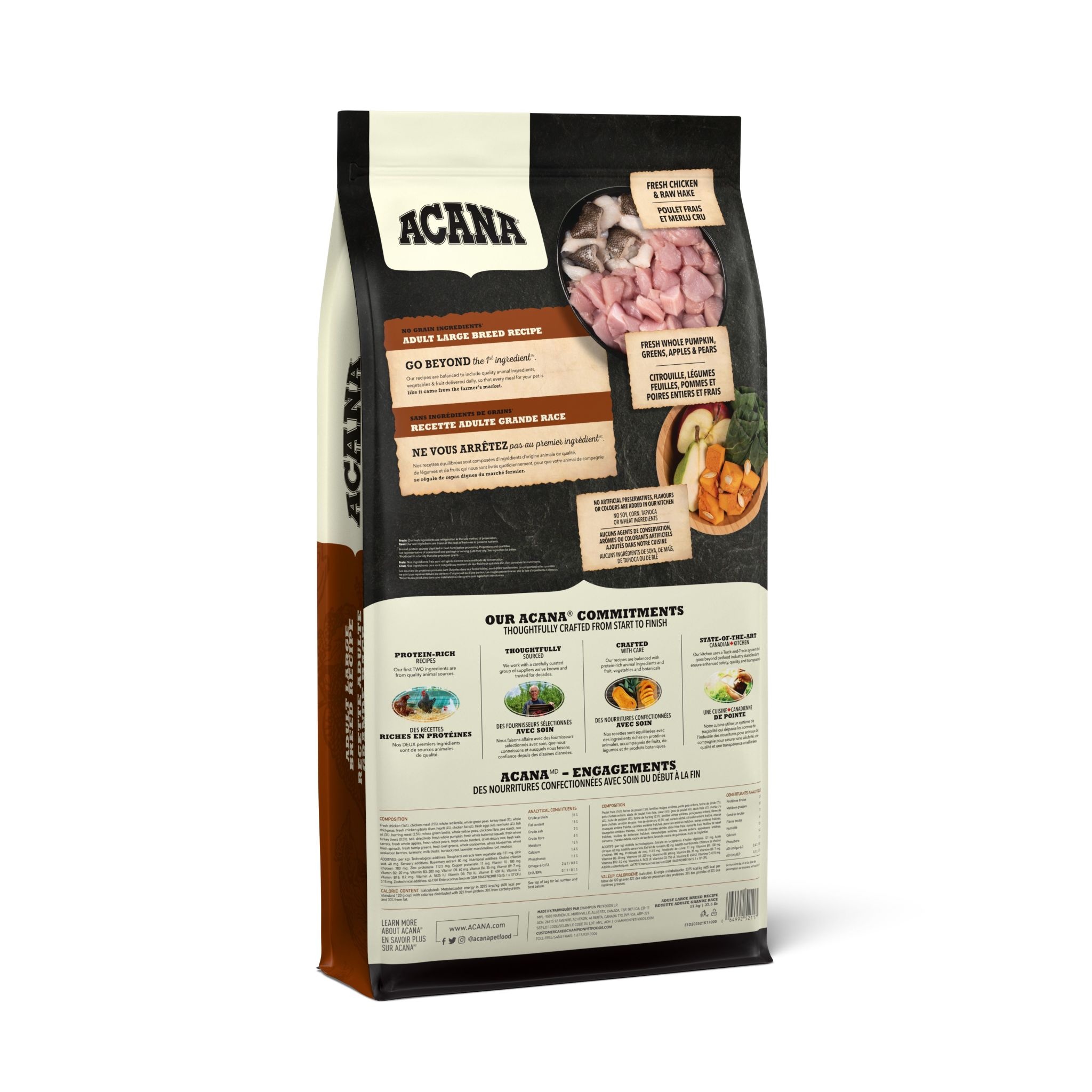 Acana Large Breed Adult Dog 17 kg