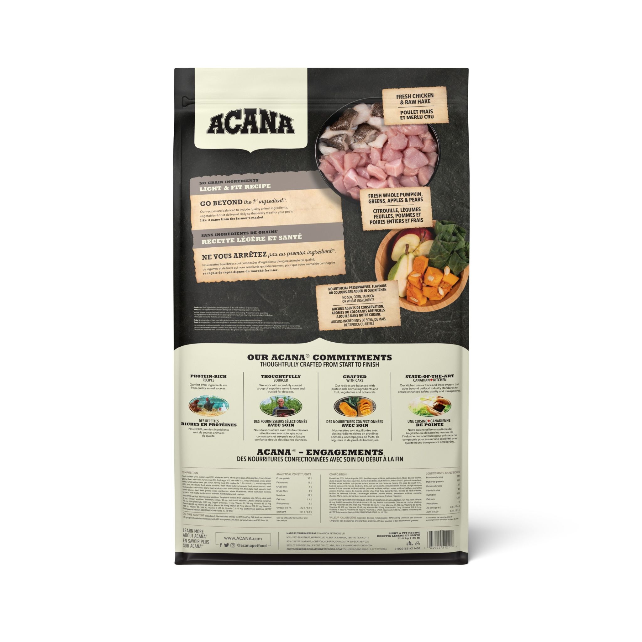 Acana Light & Fit Dog 11.4 kg