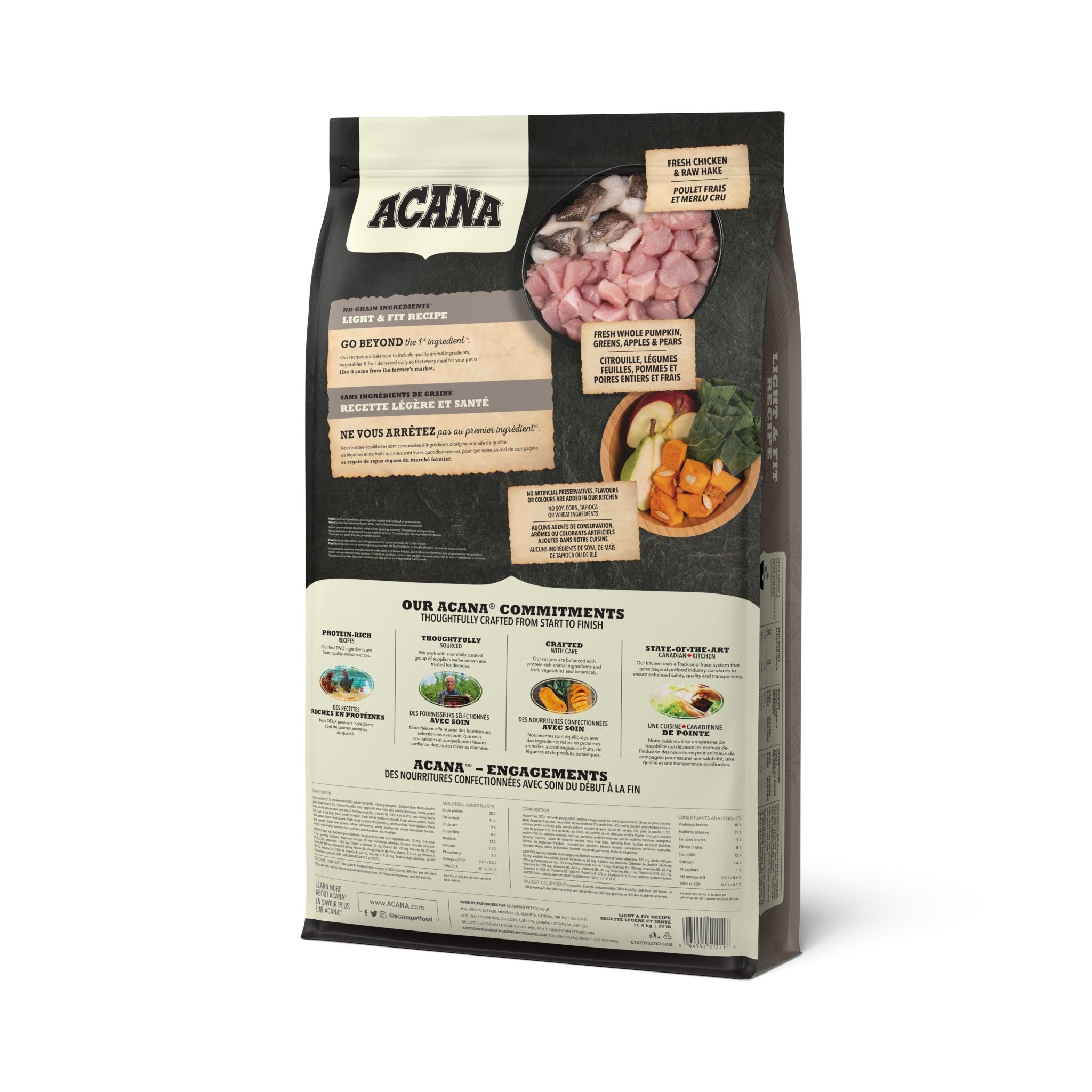 Acana Light & Fit Dog 11.4 kg
