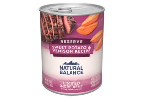 Natural Balance LID Venison & Sweet Potato Dog 13 oz