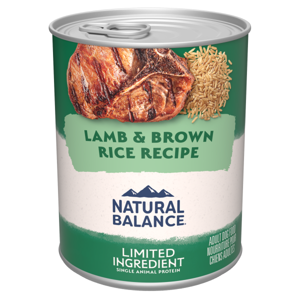 Natural Balance LID Lamb & Rice Dog 13 oz