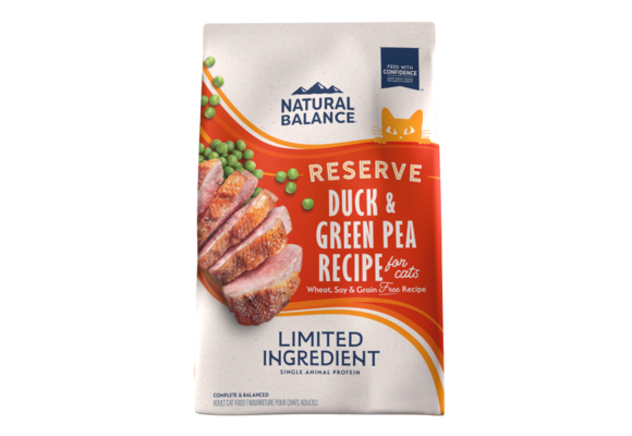 Natural Balance LID Cat Reserve Duck & Green Pea 4 lb
