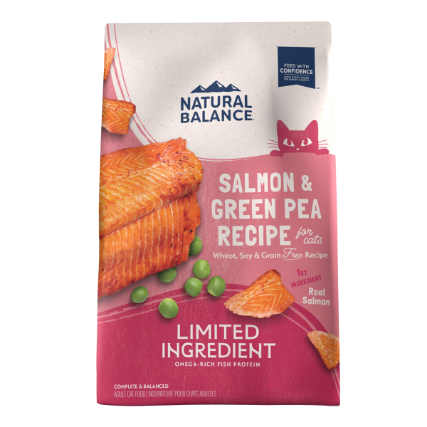 Natural Balance Cat LID  Green Pea & Salmon  4lb