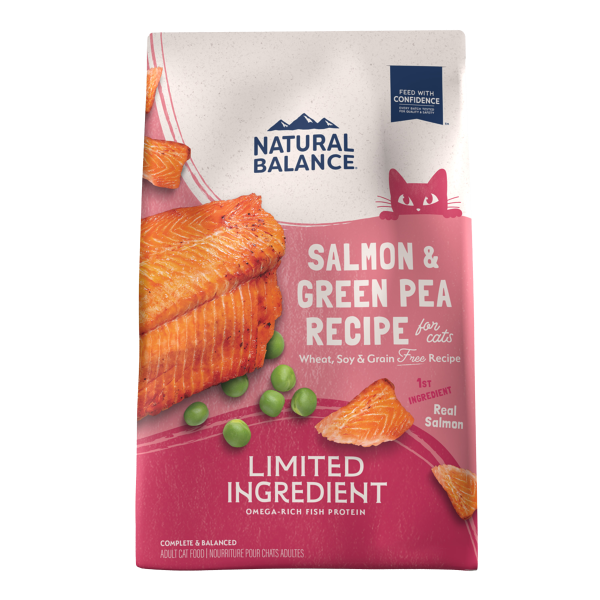 Natural Balance Cat LID  Green Pea & Salmon  4lb