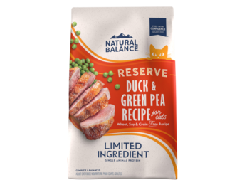 Natural Balance Cat Duck & Green Pea 10lb