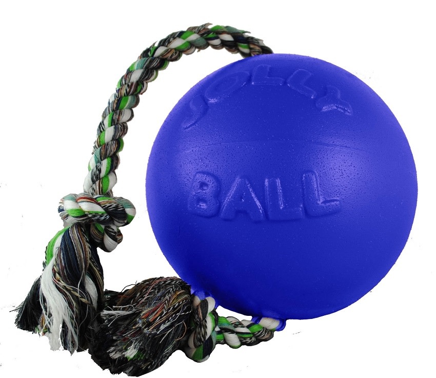 Jolly Ball Romp n Roll Blue 8"