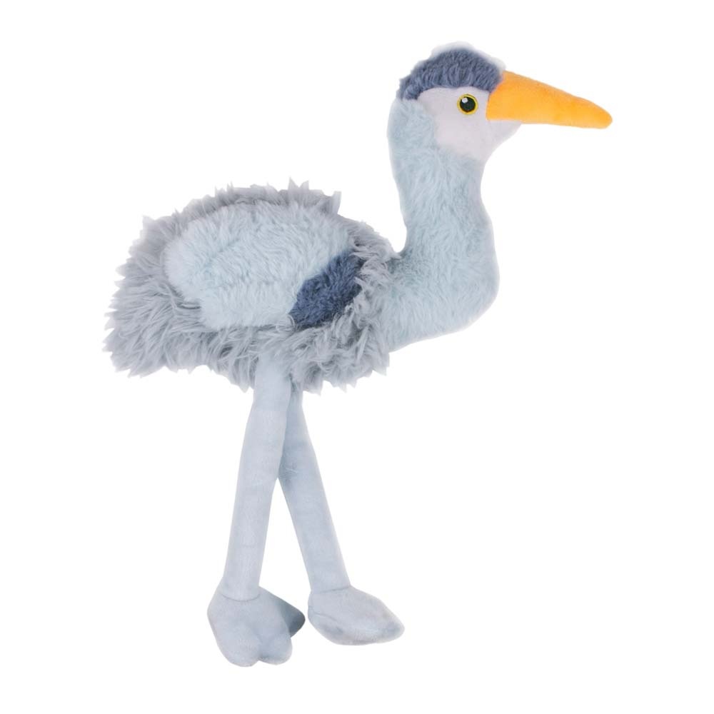 *Disc*Tall Tails Rope Body Heron Squeaker Toy