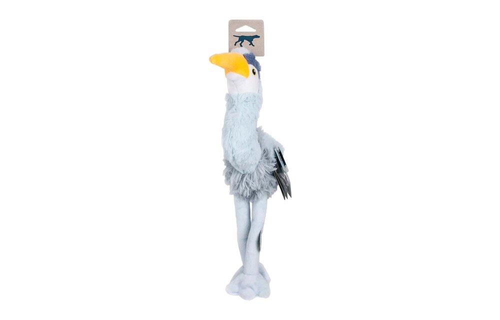 *Disc*Tall Tails Rope Body Heron Squeaker Toy