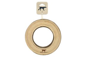 Tall Tails Leather & Wool Ring 7"