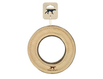 Tall Tails Leather & Wool Ring 7"