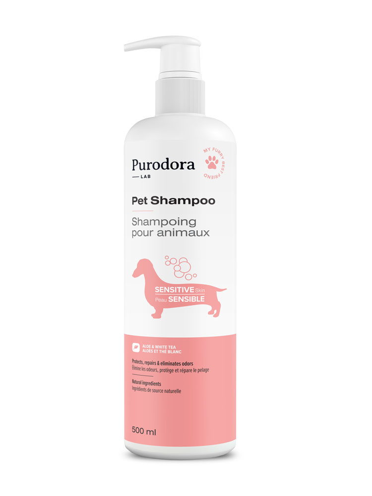 Purodora Pet Shampoo for Sensitive Skin 500ml