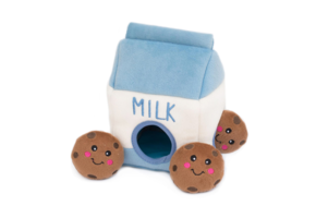 Zippy Paws Burrow Toy Milk & Cookies