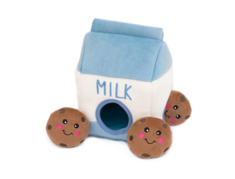 Zippy Paws Burrow Toy Milk & Cookies