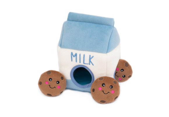 Zippy Paws Burrow Toy Milk & Cookies
