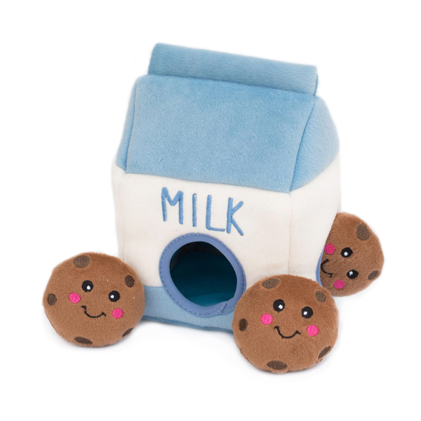 Zippy Paws Burrow Toy Milk & Cookies