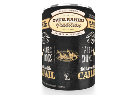 Oven-Baked Tradition Dog Quail Pate 12.5oz