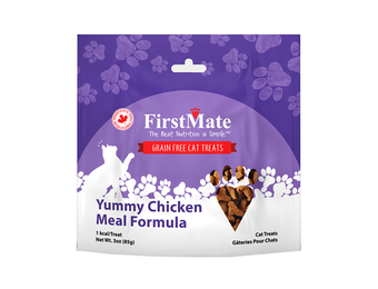 FirstMate Cat Treats Yummy Chicken 3oz