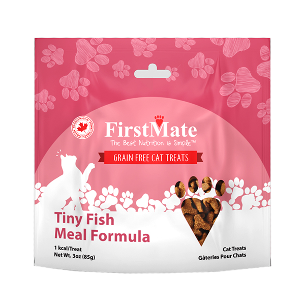 FirstMate Cat Treats Tiny Fish 3oz
