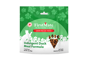 FirstMate Cat Treats Indulgent Duck 3oz