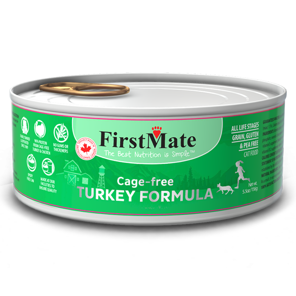 FirstMate Cat LID GF Turkey 5.5oz
