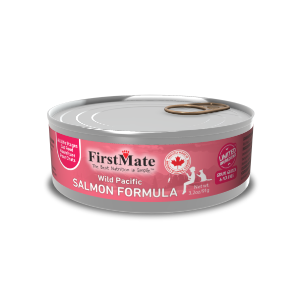 FirstMate Cat LID GF Salmon 3.2oz
