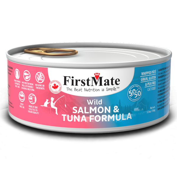 FirstMate Cat GF Salmon & Tuna 5.5oz