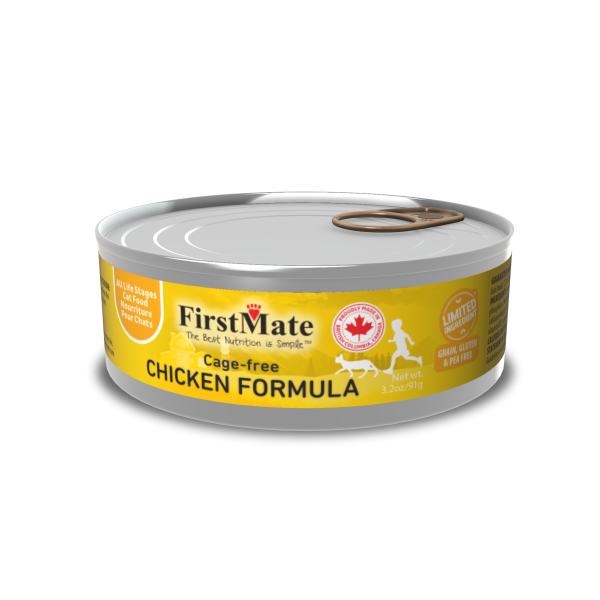 FirstMate Cat LID GF Chicken 3.2oz