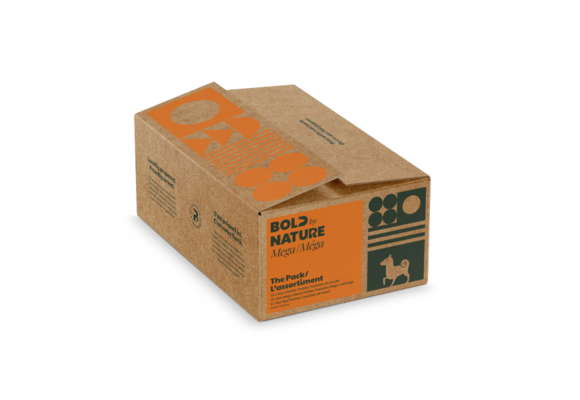 Mega Dog Raw Variety Box with Chicken Dog 24 lb