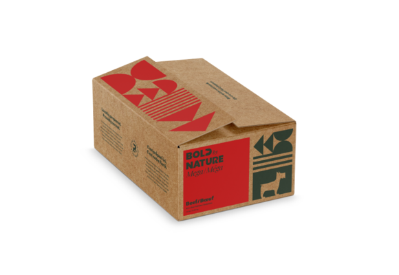Mega Dog Raw Beef Patties Dog 24 lb