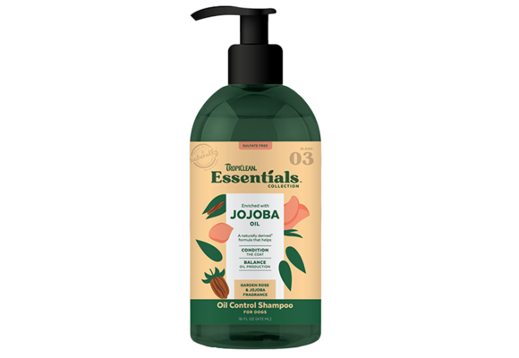 *disc* Tropiclean Essentials Shampoo Jojoba Oil 16oz