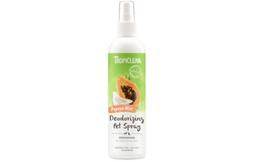 TropiClean Papaya Deodorizing Pet Spray 8 oz