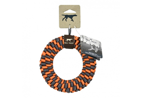 Tall Tails Orange Braided Ring 6"