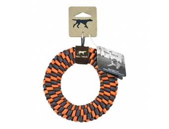 Tall Tails Orange Braided Ring 6"