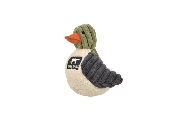 Tall Tails Plush Duck Squeaker Toy 5"