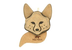 Tall Tails Natural Leather Fox 4"
