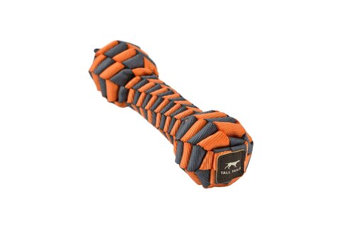 Tall Tails Orange Braided Bone 9"