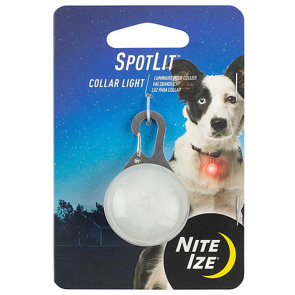 NI SpotLit Collar Light Red