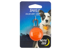 NI SpotLit Collar Light Orange