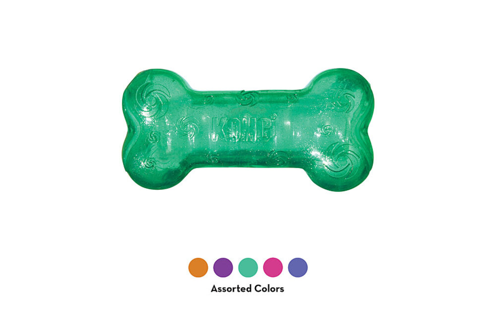 Kong Squeezz Crackle Bone Large