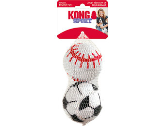 Kong Sport Ball Large 2pk