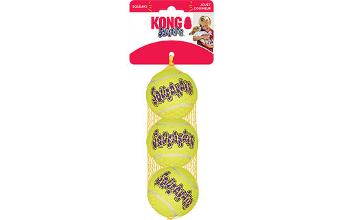 Kong SqeakAir® Tennis Ball Med Dog 3pk