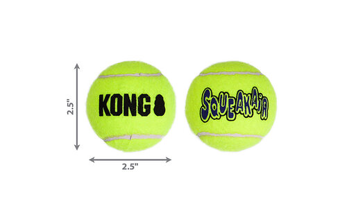 Kong SqeakAir® Tennis Ball Med Dog 3pk
