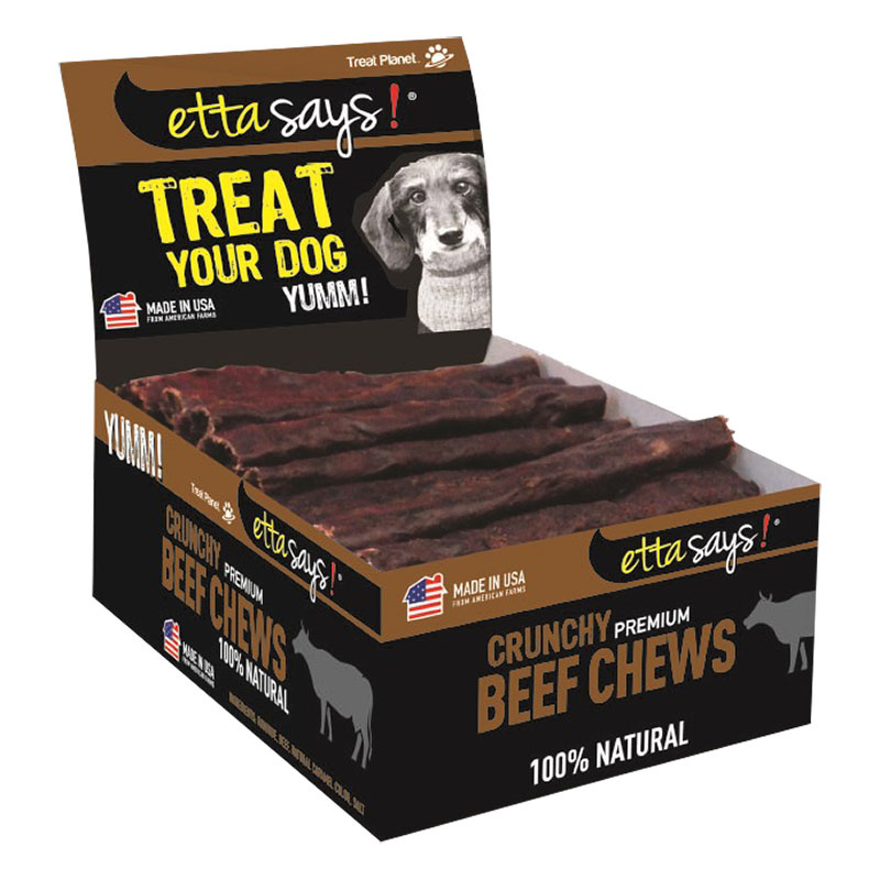Etta Says! Crunchy Beef Chews 4"