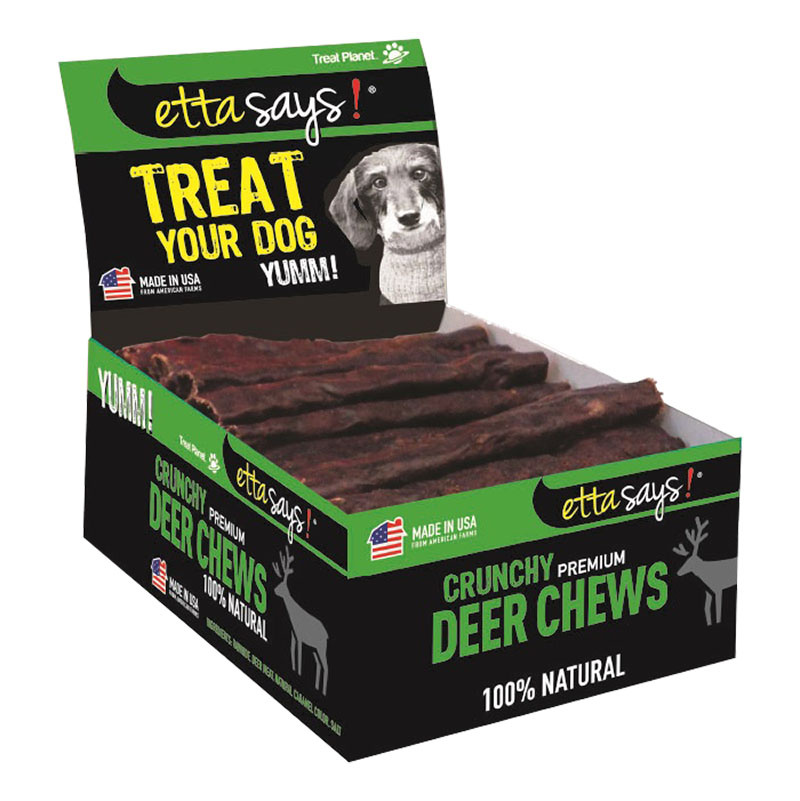 Etta Says! Crunchy Deer Chews 4"