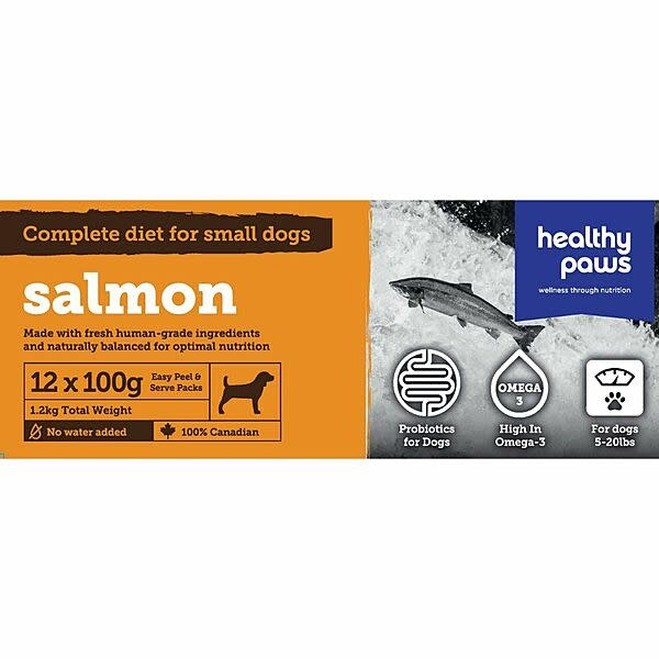 Healthy Paws Dog Complete Dinner Salmon 2.6lb