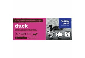 Healthy Paws Dog Complete Dinner Duck 2.6lb